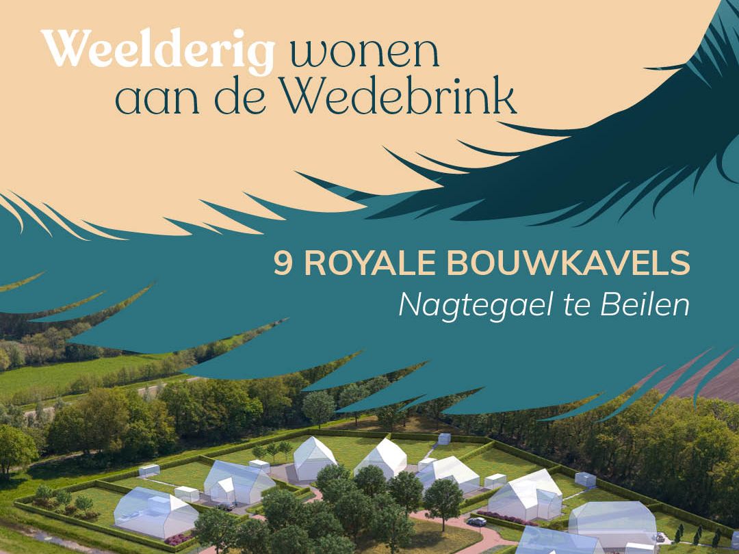 Laatste bouwkavels Wedebrink nog beschikbaar